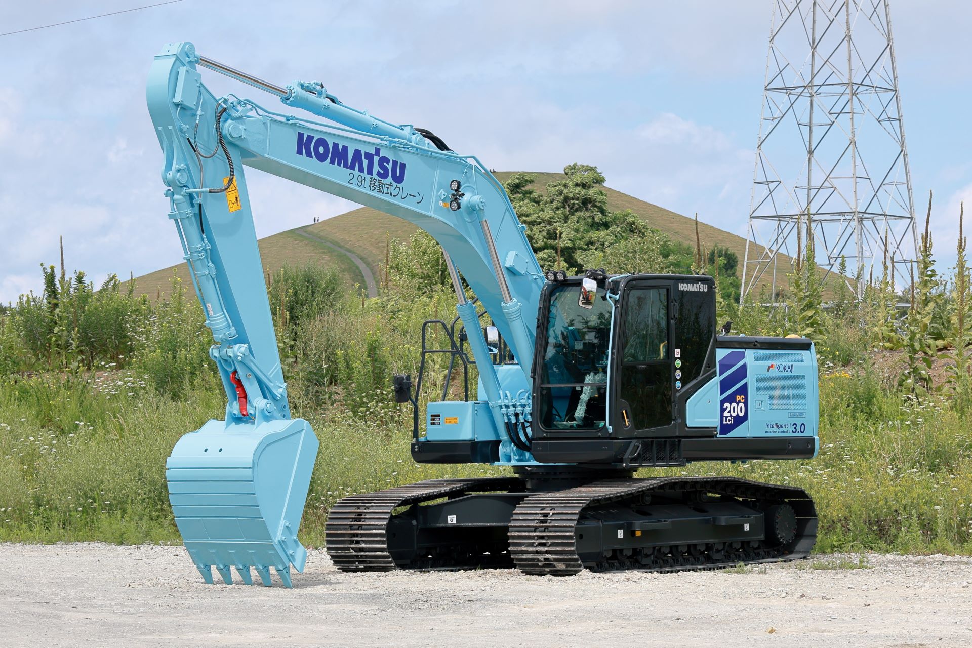 KOMATSU PC200i-12 新品未開封 新世代油圧ショベルPC200i-12 | 3D施工を標準へ 新世代油圧ショベル